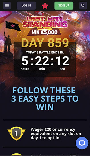 Tournaments Page