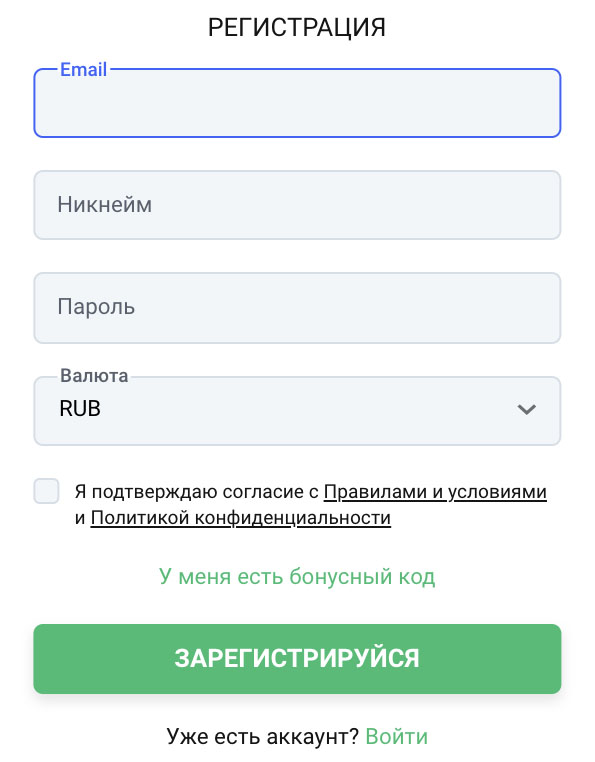 Bitstarz Casino Регистрация игрового аккаунта