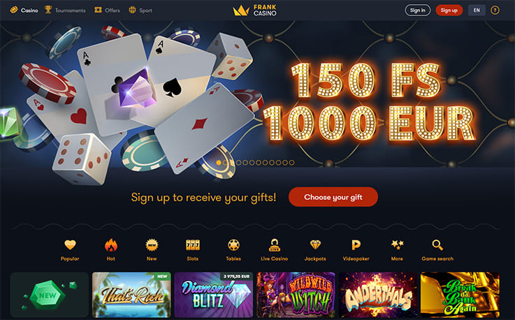 Frank Casino Online casino Frank