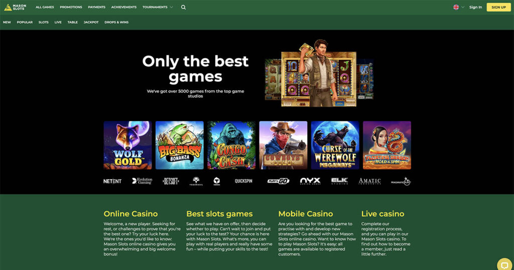 Mason Slots Casino Test Mason Slots Casino Test 2021