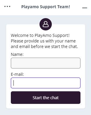 PlayAmo Casino Tech Support