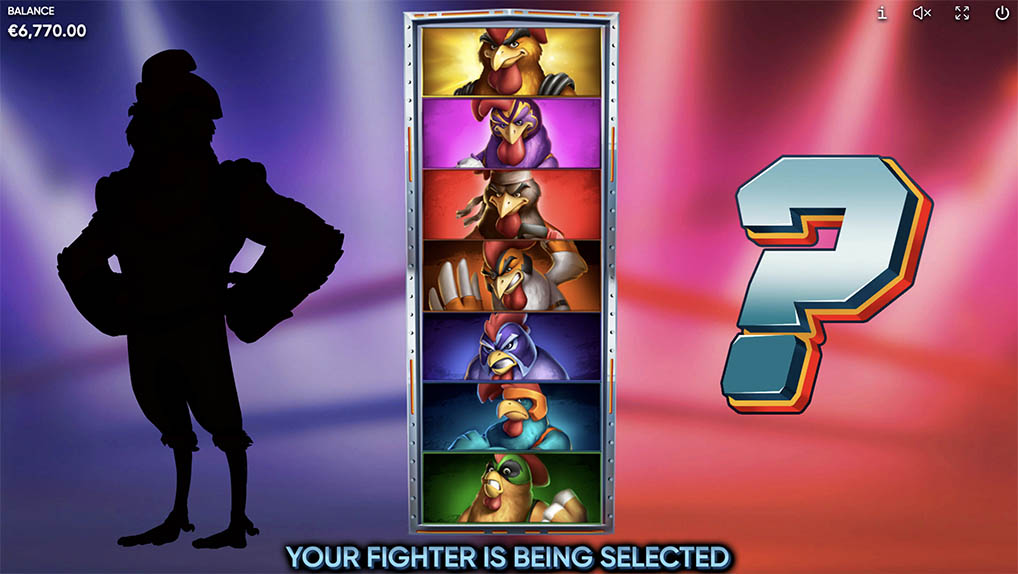 Rooster Fury Slot Bonus Game