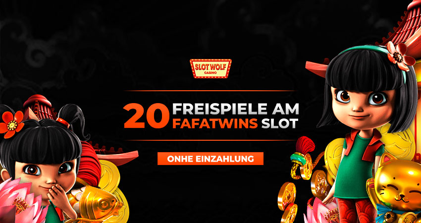 SlotWolf Casino Bonus ohne Einzahlung - 20 Freispiele