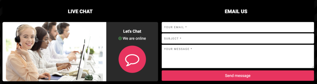 Sports and Casino Support and Contacts