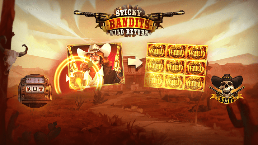 Sticky Bandits Wild Returns by Quickspin
