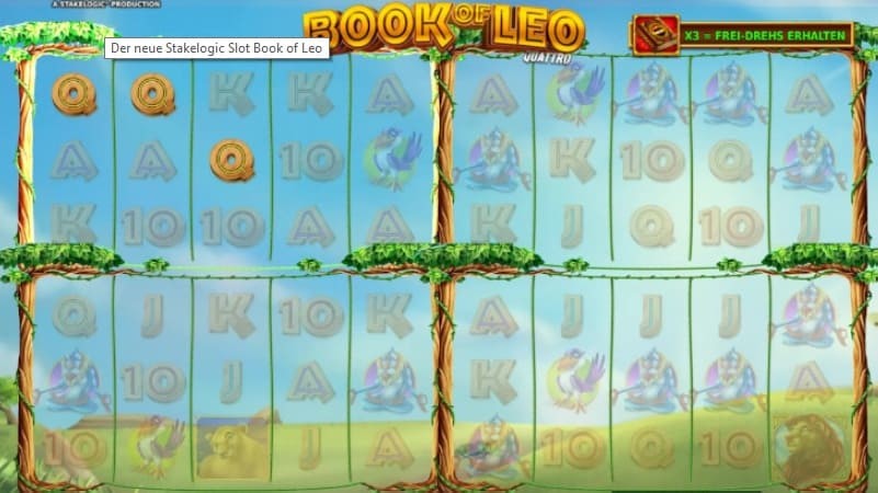 Book of Leo by Stakelogic