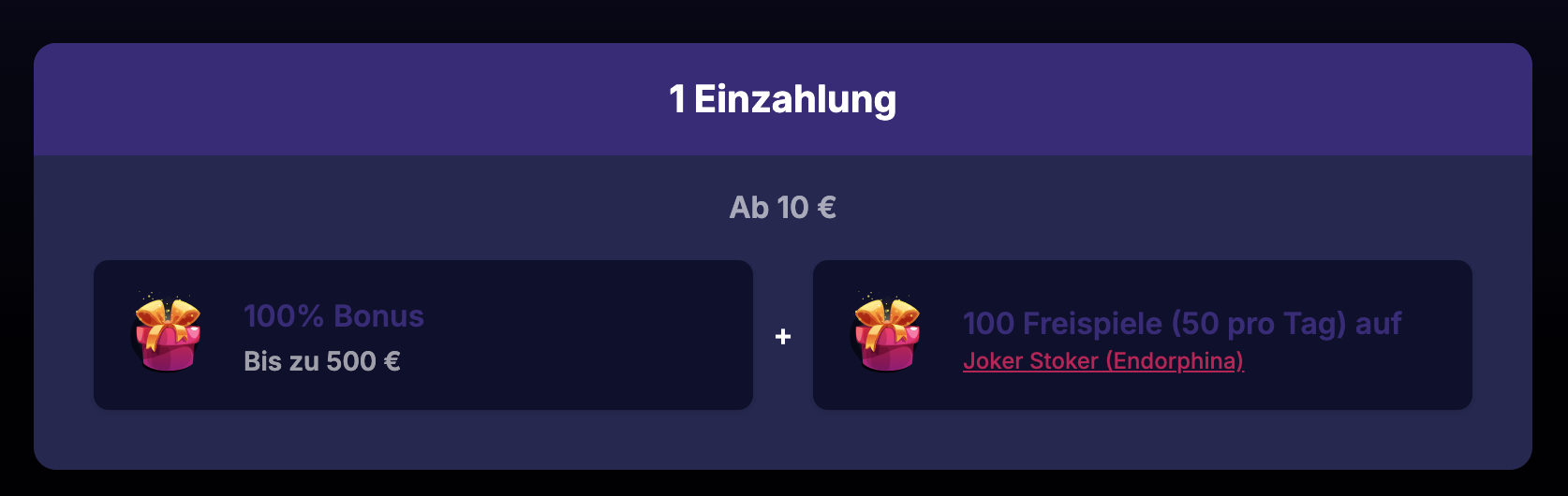 Willkommenspaket NV Casino 1